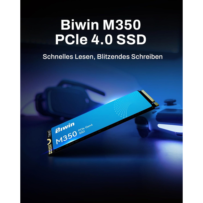 SSD BIWIN NV7200 M.2 2TB NVMe 2.0 PCIe Gen4x4 - до 7200 МБ/с, HMB, для ПК, ноутбука, PS5