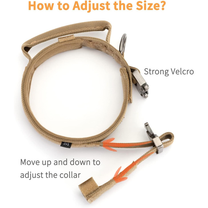 Нашийник для собак Eeyfarog, регульований з контролем, сірий, XL