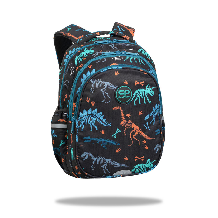 Шкільний рюкзак CoolPack Jerry з динозаврами, багатокамерний, 21 л