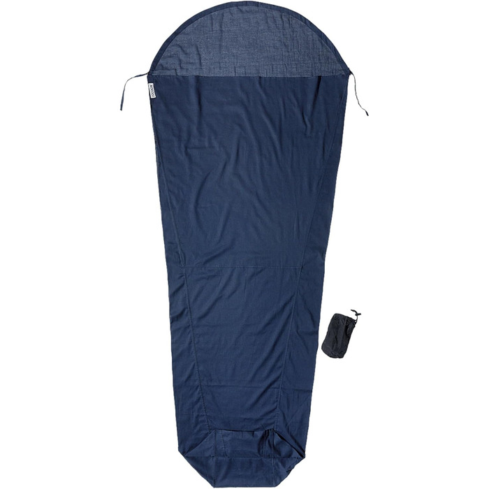 Кокон спальний мішок-ковдра Cocoon Mummy Liner Small з єгипетської бавовни