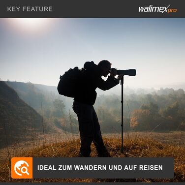 Штатив Walimex Pro Carbon-Pro Einbeinstativ 185 см (без кулькової головки)