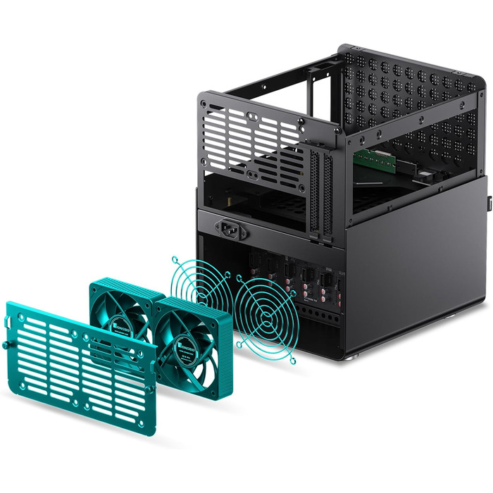 Корпус Jonsbo N3 для NAS: компактний Mini-ITX корпус з алюмінію для 8 HDD 3.5