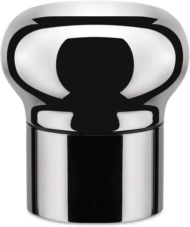 Alessi Noè GIA12 - Hermetic Bottle Stopper Design for Wine and Champagne Bottles, Polished, 10 x 8 x 14 cm