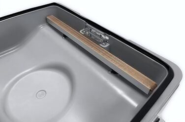 Професійний вакуумний пакувальник Maxxo VM Profi з подвійною зварювальною лінією, 20 л/хв, 900 мбар, для продуктів харчування, з нержавіючої сталі (камерний вакуумний пакувальник VM ChamberLine 40)