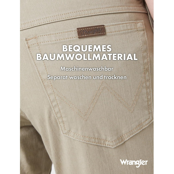 Джинси чоловічі Wrangler W10i Camel (46W 32L) - класичні джинси з бавовни
