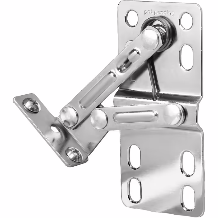 Органайзер для мийки Rev-A-Shelf LLD-6591-24-11-1, 61 см, полімер, білий, висувна шухляда з лотком і завісами для тумб під мийку