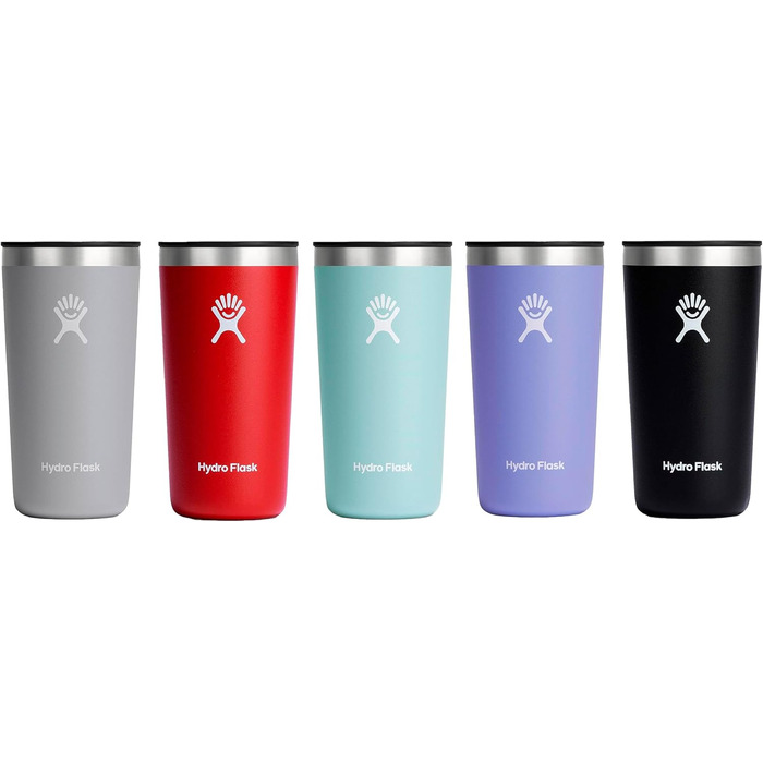 Hydro Flask 473ml (16oz) Stainless Steel Travel Tumbler with Leak-Proof Lid - Vacuum Insulated