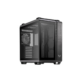 Корпус ПК ASUS TUF Gaming GT502 PLUS TG Black: двокамерний, підтримка 360mm радіаторів, ATX