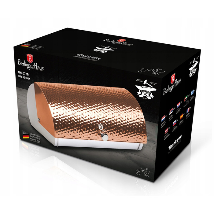 Форма для випікання хліба (хлібниця) Berlinger Haus Rose Gold, одночастинна