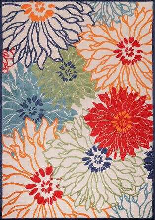 Килимок для дому та вулиці Impression Outdoor - вологостійкий, 80 x 150 см, червоний