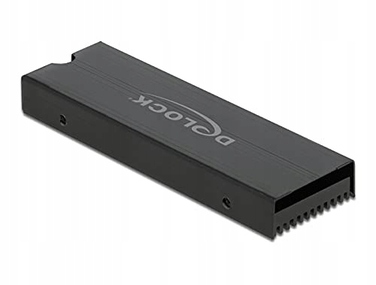 Радіатор DeLOCK для M.2 SSD 2280, чорний