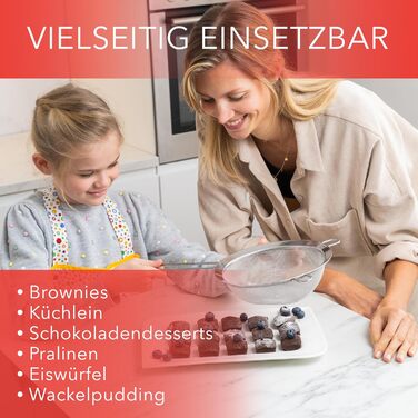 Форма для випічки Brownie AVANA (2 шт) з силікону, антипригарне покриття, BPA-Free