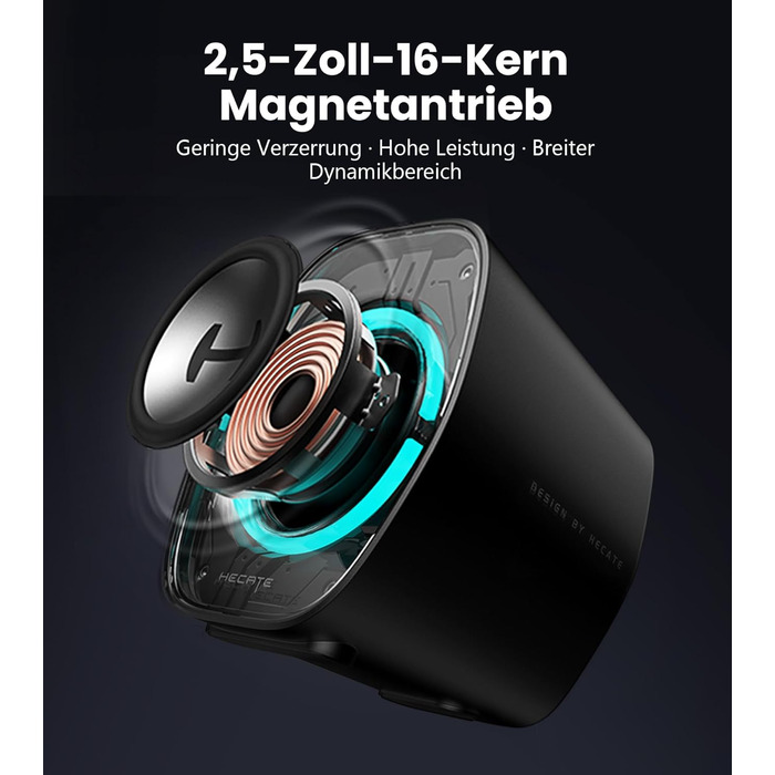 Комп'ютерні колонки Edifier G1000 II з RGB-підсвічуванням, Bluetooth, USB-C, AUX, для PC, PS5, Switch (чорний)