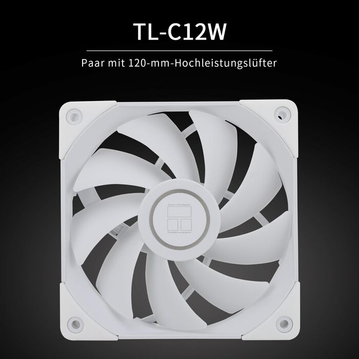 Thermalright Peerless Assassin 120 White ARGB - Кулер для CPU з 6 тепловими трубами та двома вентиляторами 120mm