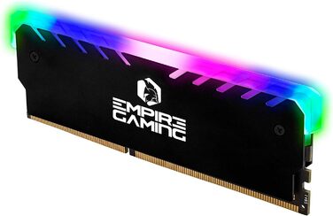 Кулер для ПК Empire Gaming Guardian з RGB підсвічуванням - тиха охолодження для процесора Intel та AMD