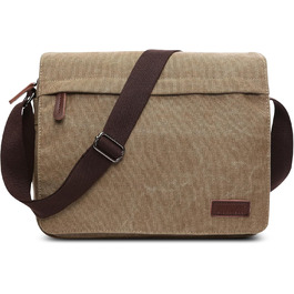 Чоловіча сумка через плече Deevorca Vintage Canvas, 14