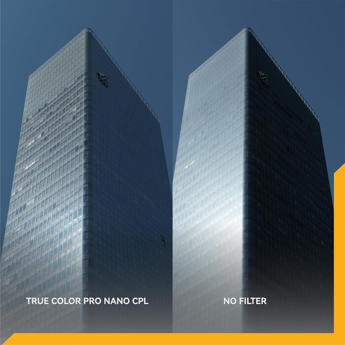 NiSi True Color CPL фільтр поляризаційний для об'єктива камери (58mm) з багатошаровим нанопокриттям та ультра-низьким відбиттям