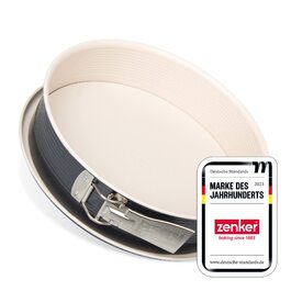 Форма для випічки Zenker Springform Ø 28 см CREME NOIR з антипригарним покриттям та захистом від протікання
