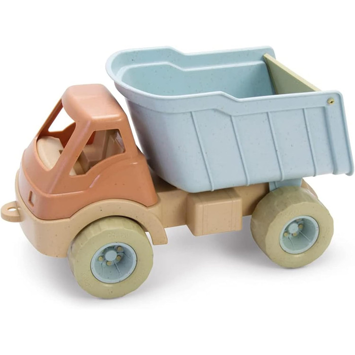Dantoy - Bio Truck – From 2 Years - Large truck with plenty of space on the cargo bed - Toy - Made of bioplastic - For imaginative role-playing - Machine washable - Made in Denmark