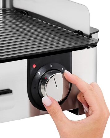 Електрогриль WMF Lono Master Grill: 50x28 см, 2 зони нагріву, нержавіюча сталь, для барбекю