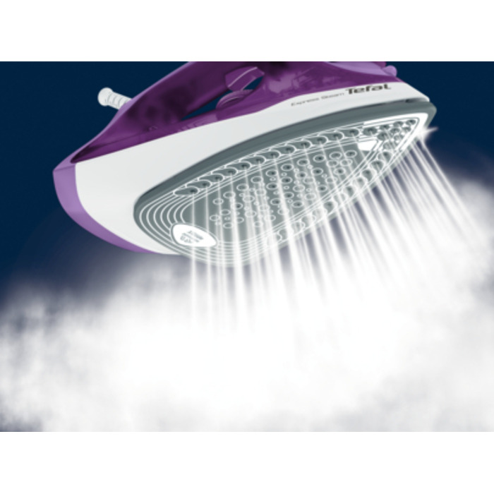 Парова праска Tefal Express Steam FV2836, 2400 Вт, керамічна підошва, система 