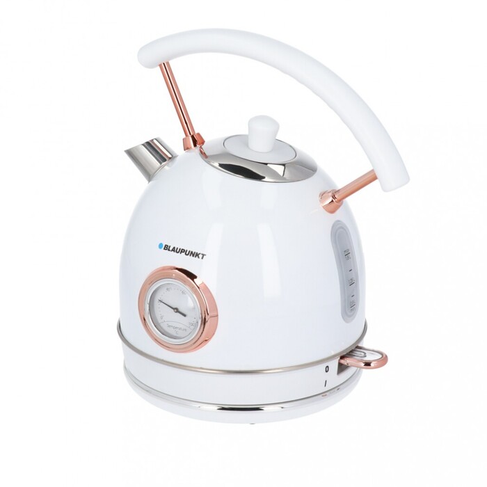 Електричний чайник Blaupunkt EKS802WH, 3000 Вт, 1,8 л, білий