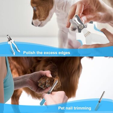 Професійна ножиця для грумінгу собак та котів, 6.5 дюймів, блакитна