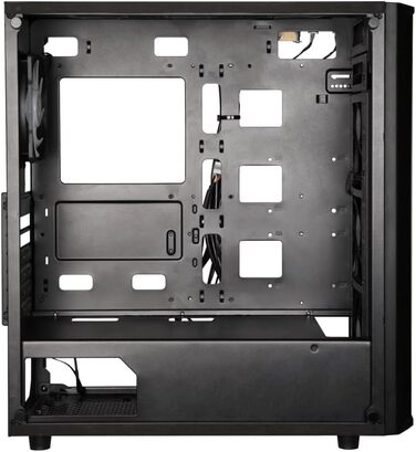 Корпус ПК Mid Tower BITFENIX Fang ARGB (Чорний)