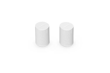 Sonos Era 100: Розумна колонка Wi-Fi/Bluetooth з Alexa (2 шт, біла) - Бездротова акустика з голосовим керуванням
