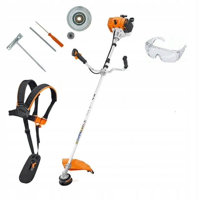 Бензокоса Stihl FS 120 для трави, 1.8 к.с., з головкою AutoCut та плечовим ременем