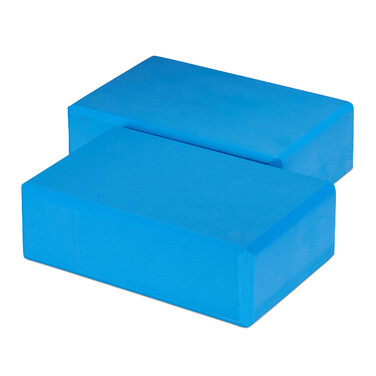 Relaxdays Yoga Block Set of 2