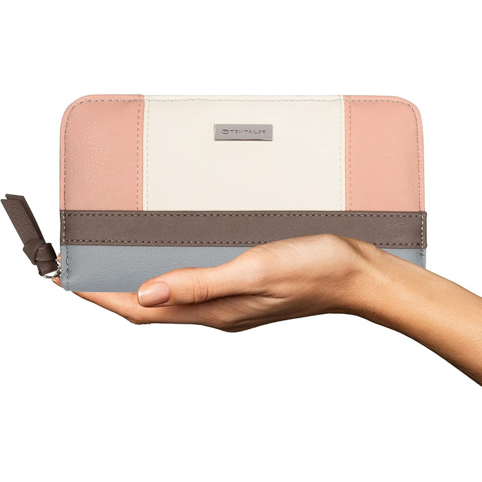 TOM TAILOR Juna Women's Wallet Purse Zipper Large