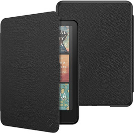 Чохол Fintie для Kindle Paperwhite 12-го покоління (2024/2025) - захисний кейс з авто-ввімкненням/вимкненням, чорний