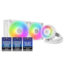 ARCTIC Liquid Freezer III 280 A-RGB: Рідинне охолодження ПК, AIO, Intel & AMD, біле