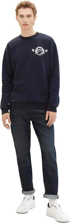 Джинси чоловічі TOM TAILOR Aedan Straight Stretch, синій денім, 27W 32L