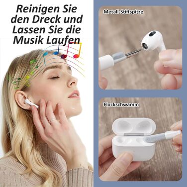 Набір для чищення клавіатури та гаджетів Ordilend: щітка, спрей, для ноутбука, телефону, планшета, ПК, монітора, камери