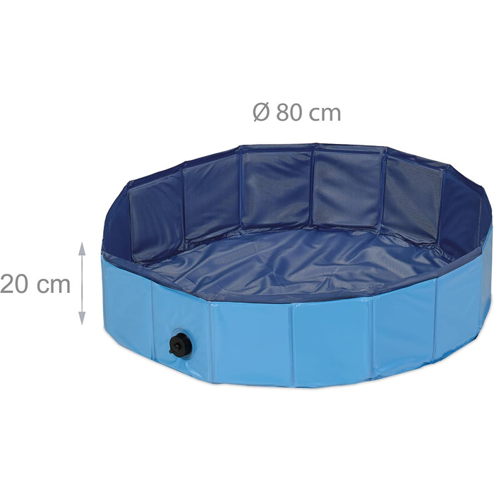 Місце для собак Reaxdays Hundepoo H: FatBar, миска для собак з охолодженням, 30x120 см, PVC & MDF, для дому (20x80 см)