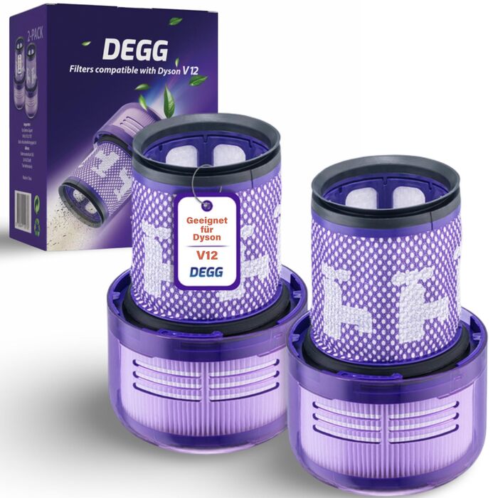 Фільтр HEPA для пилососа Dyson V11, V12, V15 від DEGG, комплект 2 шт.