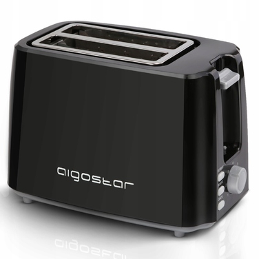Тостер Aigostar Warrior, чорний, 750 Вт