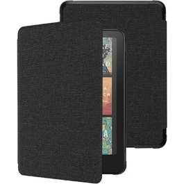 Чохол для Kindle Paperwhite 7 (2024) та Kindle Colorsoft Signature Edition - тонкий захисний чохол з авто-вимиканням/ввімкненням, чорний