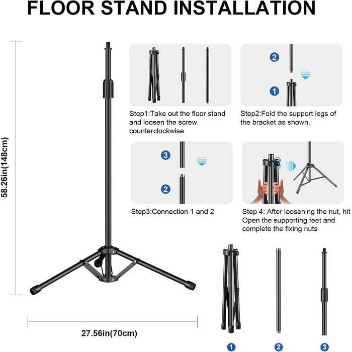 Акустичний ізоляційний екран для мікрофона AOKEO Ao-504 з поп-фільтром та кріпленням, шумопоглинальний захисний щит