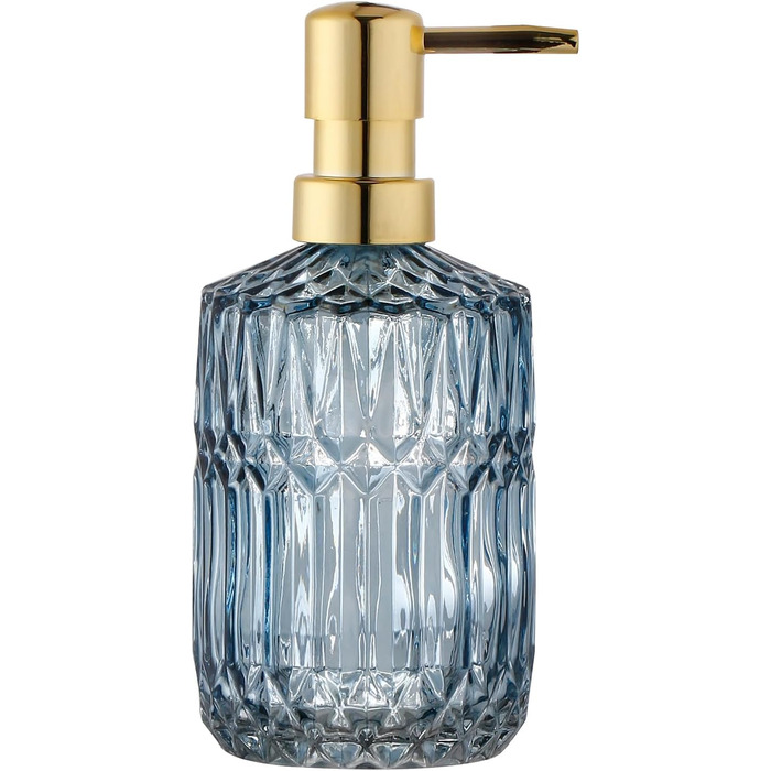 Скляний дозатор для рідкого мила YunNasi: зелений та синій, для кухні, ванної, пральні