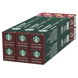 Капсули для кави Starbucks Italian Style Roast сумісна з Nespresso, темна обсмажка, капсули 6 x 10 (60 капсул) 10 г (6 шт.)