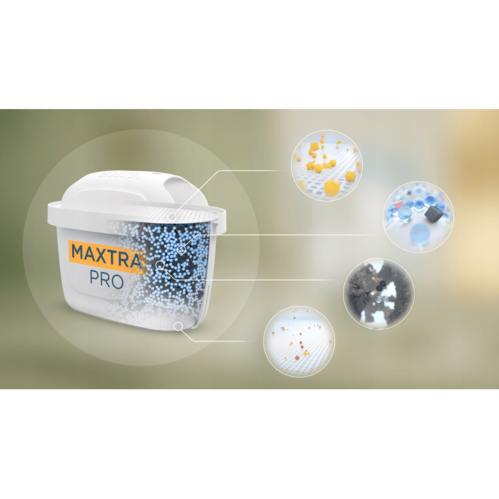 Набір картриджів для фільтра BRITA MAXTRA PRO для жорсткої води, 5 шт.
