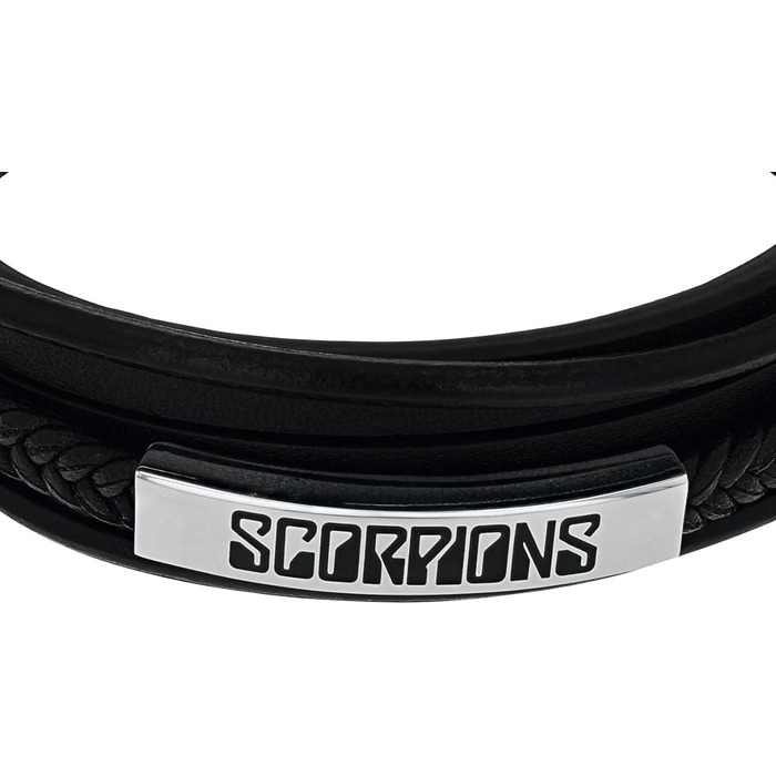 Браслет Amor x Scorpions: сталь/нейлон, унісекс, для жінок та чоловіків, ювелірний аксесуар, у подарунковій коробочці