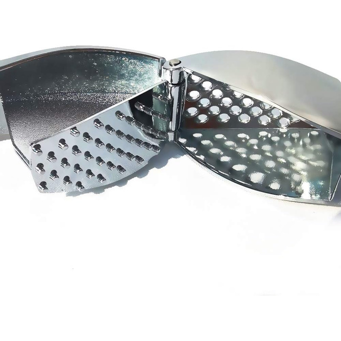 Прес для часнику з нержавіючої сталі, професійний подрібнювач часнику, прес-подрібнювач часнику, легко очищається, міцний