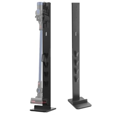 Підставка для пилососа Conecto: універсальна сумісна з Dyson Gen5, V15, V12, V11, V10, V8, V7, V6, чорний дизайн