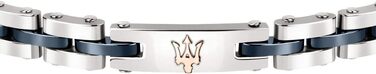 Браслет чоловічий Maserati Jewels JM220ASR08 з нержавіючої сталі та кераміки