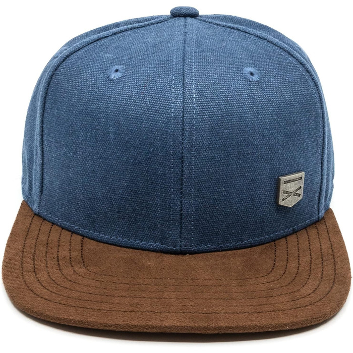 Кепка Snapback Casual Business, темно-синій, універсальний розмір