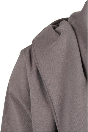 Кардиган чоловічий Urban Classics з капюшоном, відкритий край (4XL, асфальт)